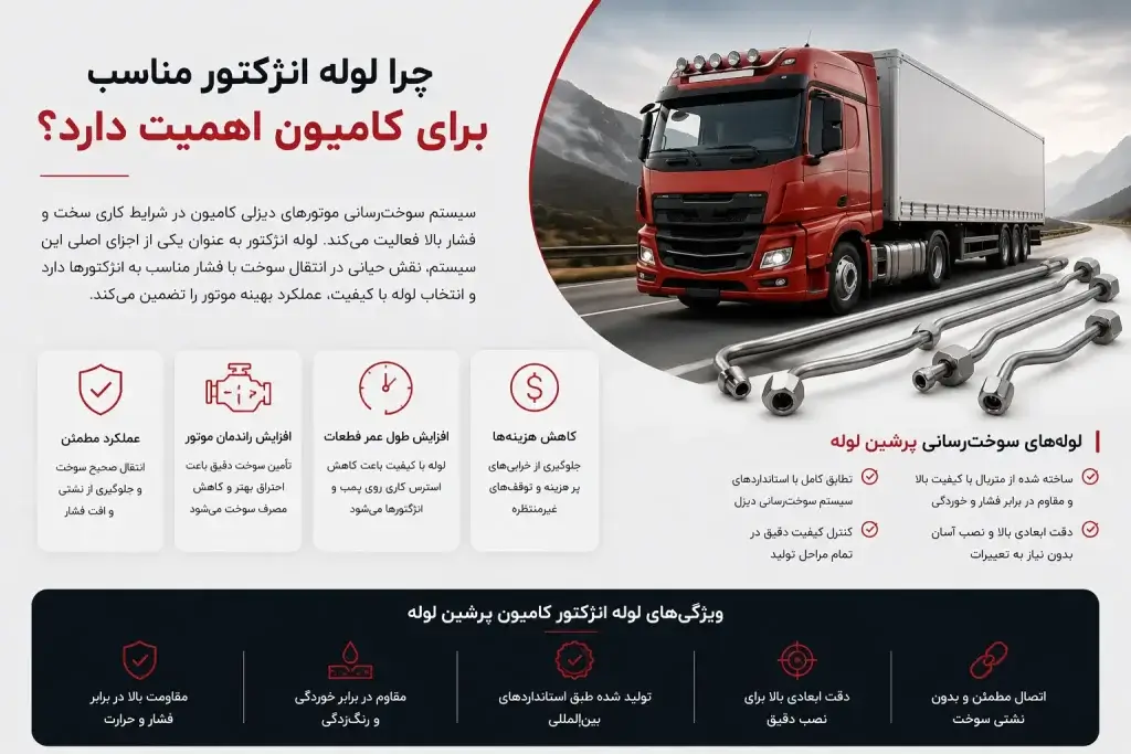 اهمیت-لوله-انژکتور-کامیون